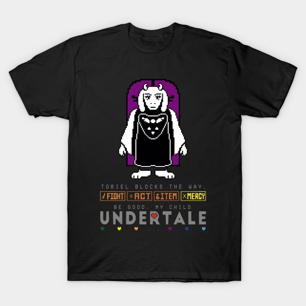 Toriel - Undertale T-Shirt by Raggdyman